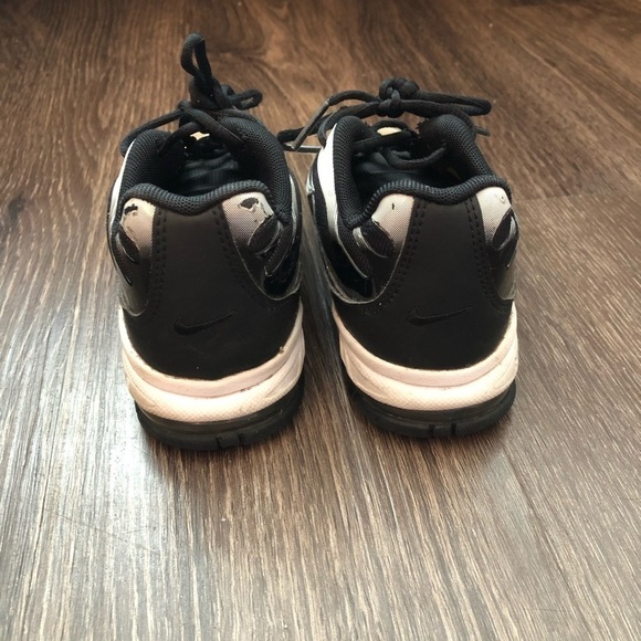 Nike Air Max Plus Black & White Sneakers - Picture 3 of 10